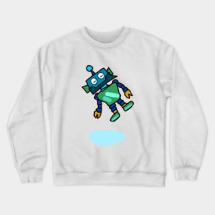 robots what Crewneck Sweatshirt